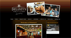 Desktop Screenshot of delaneyspubsc.com